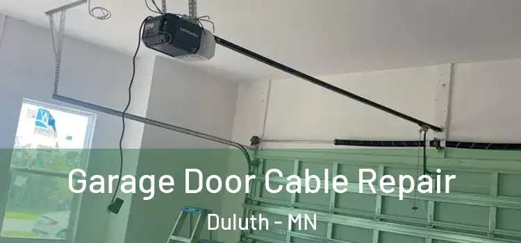  Garage Door Cable Repair Duluth - MN