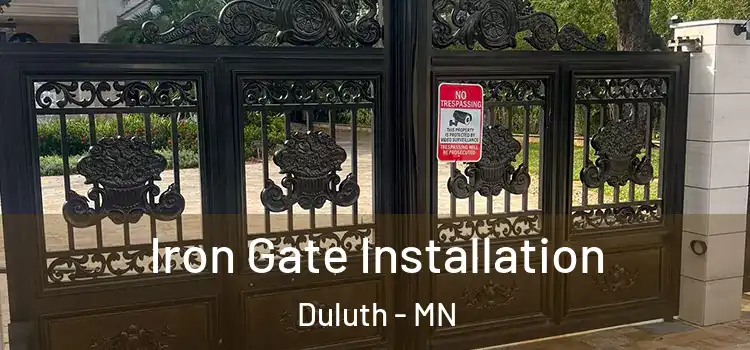 Iron Gate Installation Duluth - MN